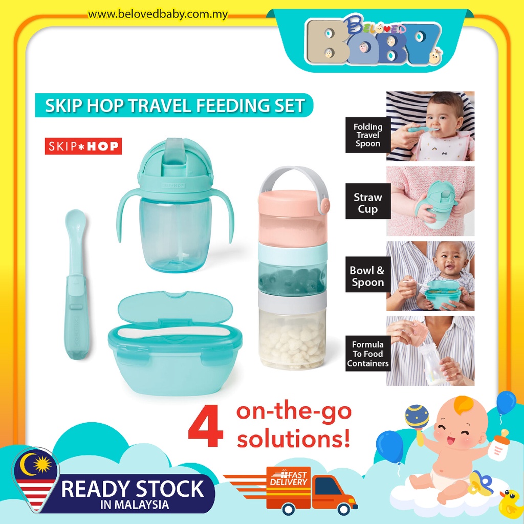 Easy-Pack Travel Feeding Set