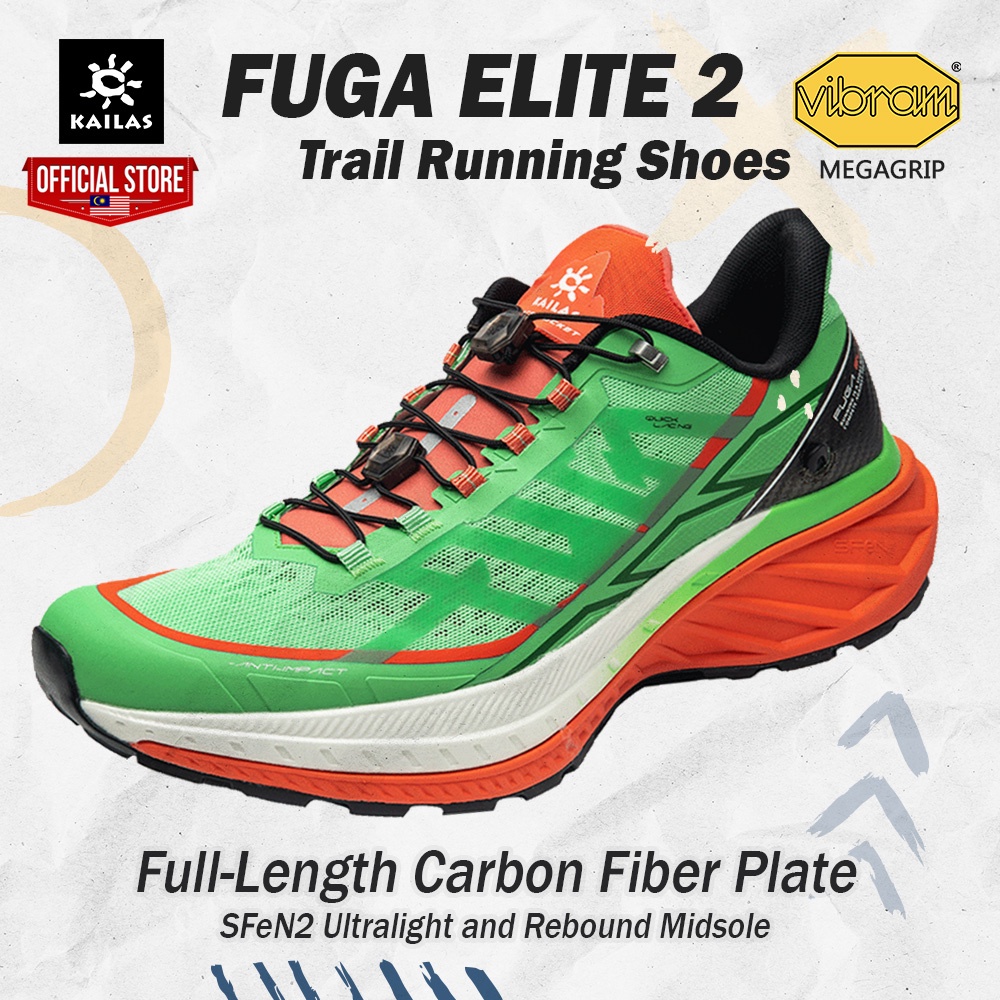 Kailas FUGA ELITE 2 Trail Running Shoes Men's | Shopee Malaysia