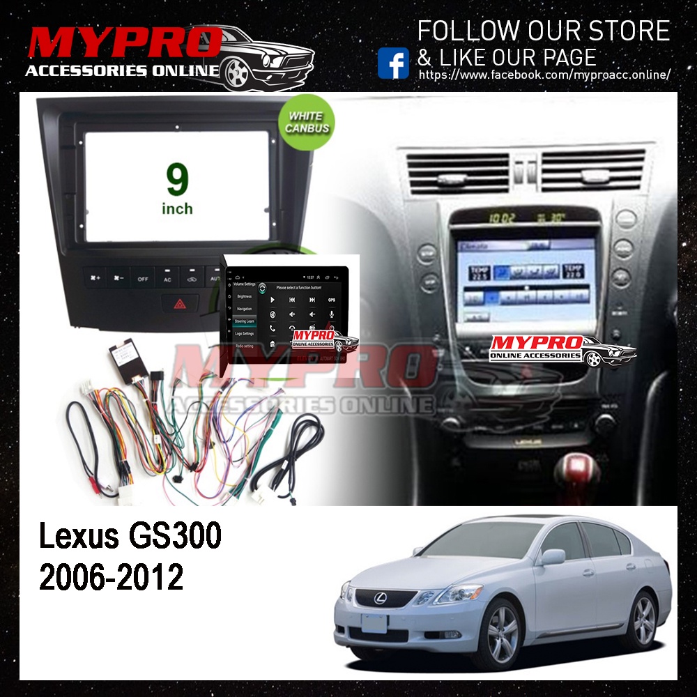 Android Player ( Free Camera ) for Lexus GS300 2006-2012 | Shopee Malaysia