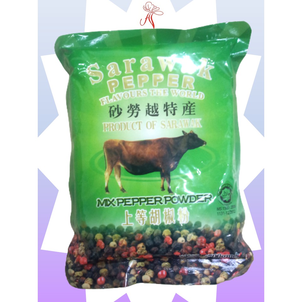Sarawak Mix Pepper Powder 500g | Shopee Malaysia