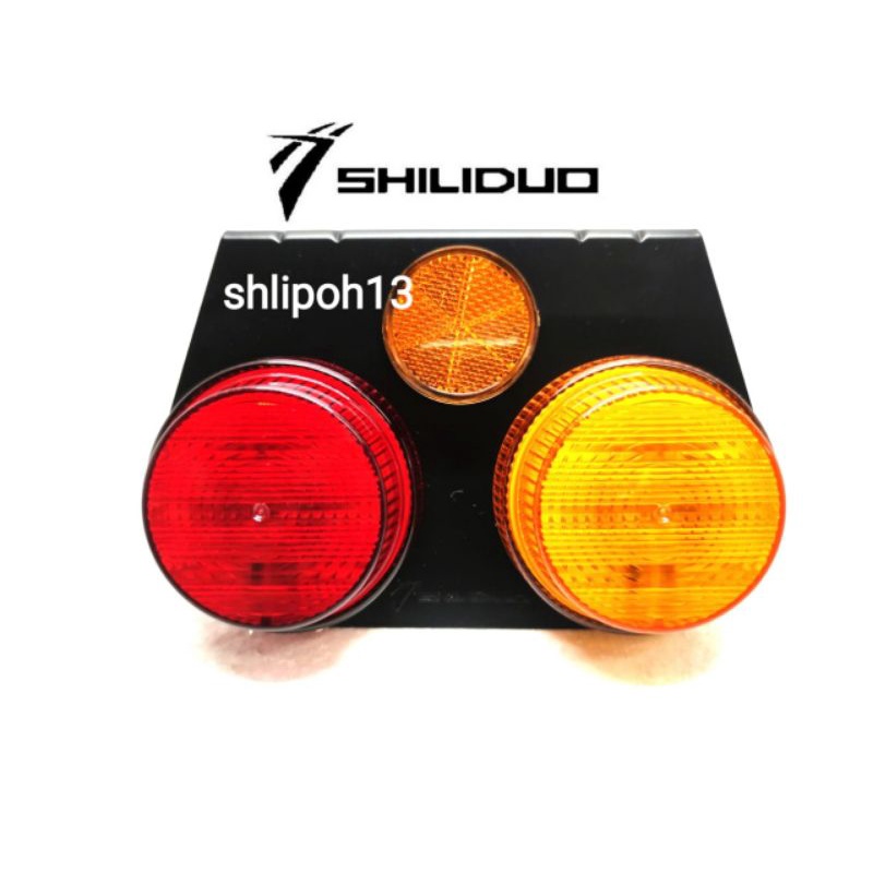 SHILIDUO 24V LED Truck Side Round Lamp With Bracket | Shopee Malaysia