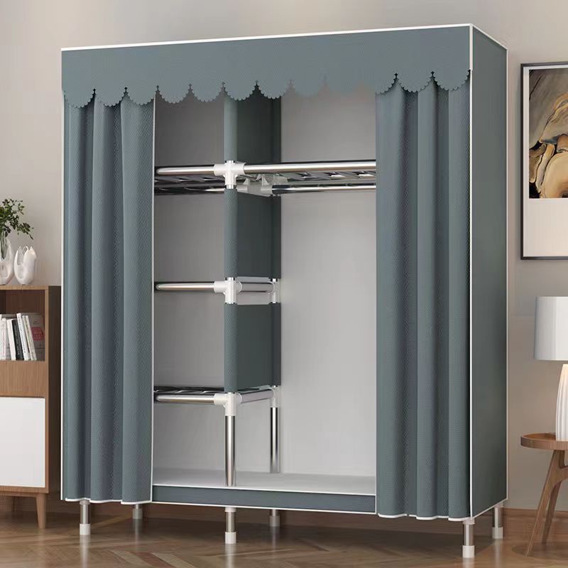 🔥Ready Stock🔥Wardrobe for rental room clothes wardrobe assembly steel ...