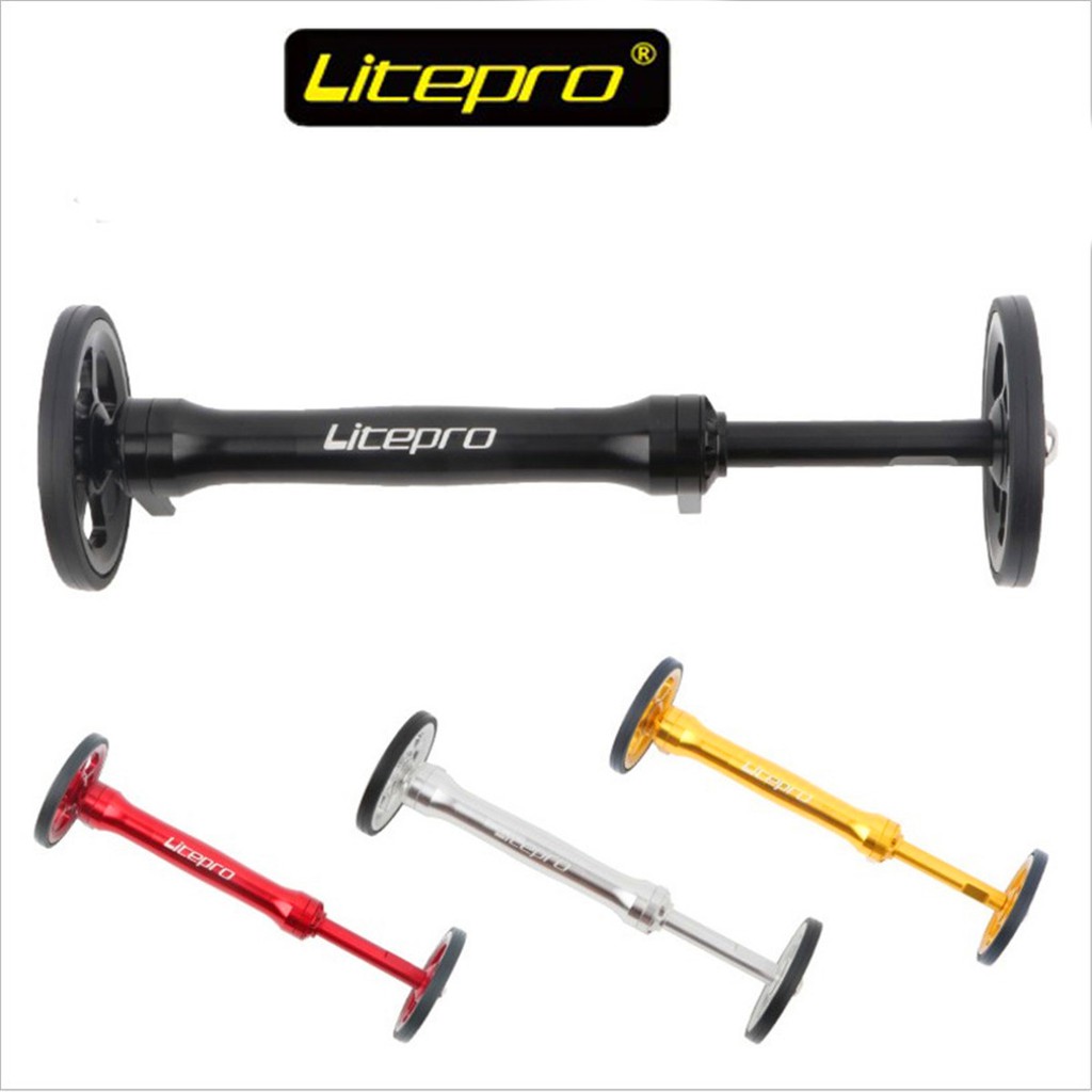 Litepro bicycle wheel extension beam telescopic rod Easy wheel