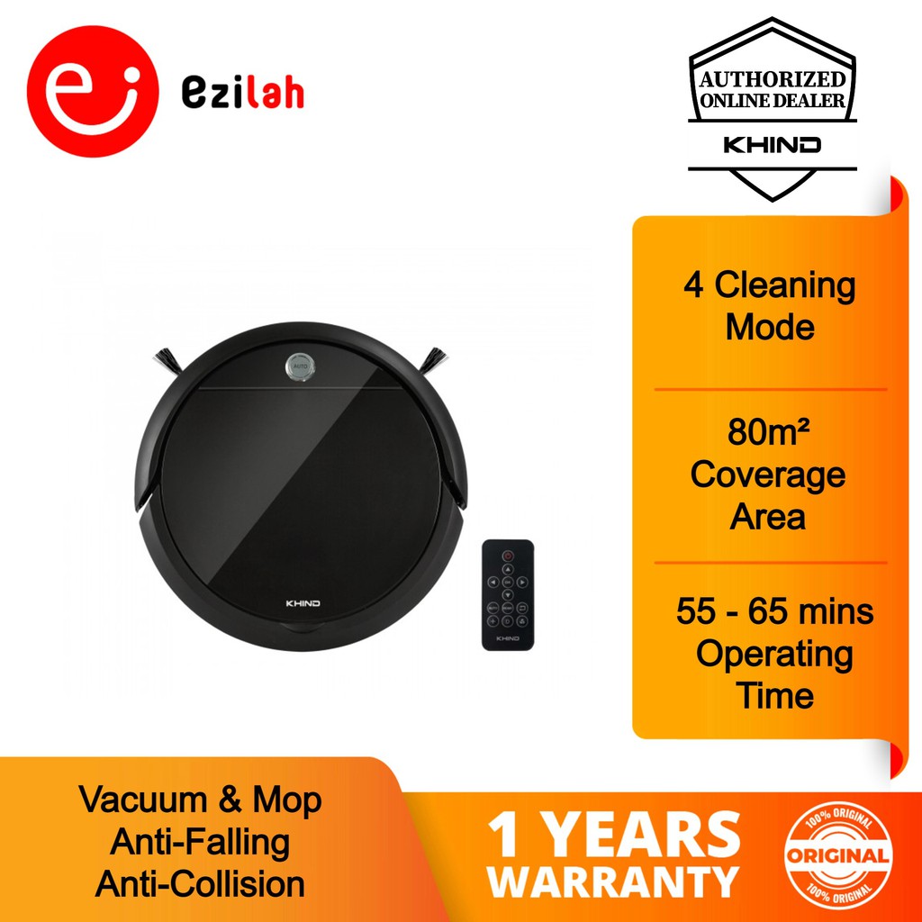 Khind Vacuum Cleaner Robotic (20W) VC9X6A Shopee Malaysia