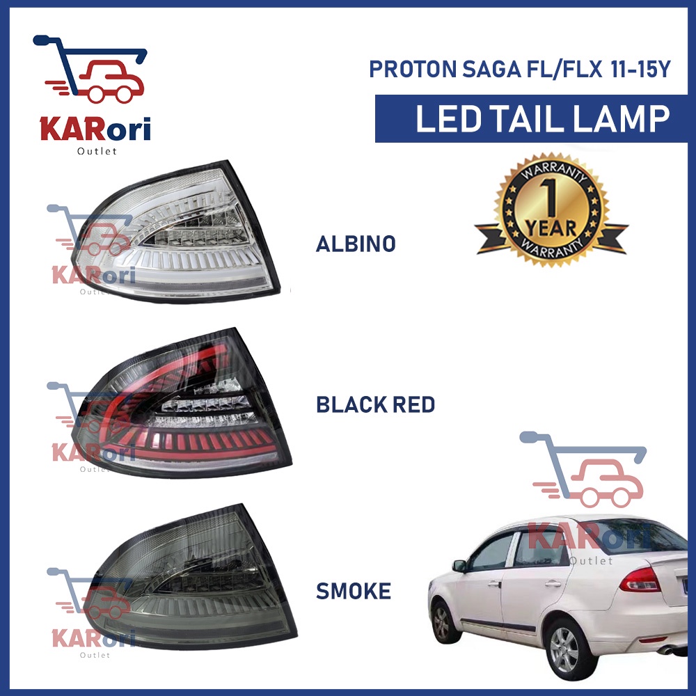 PROTON SAGA FLX LED TAIL LAMP / SAGA FL LED TAIL LAMP (2pcs) | Shopee ...