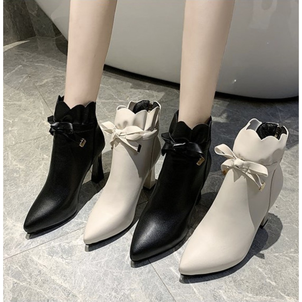 Korean hotsell boots shopee