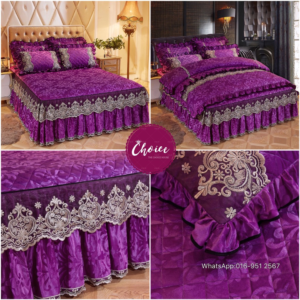 🔥🔥 Readystock 🔥🔥Cadar Pengantin Beropol CADAR ROPOL PENGANTIN SET 3 IN1 ...