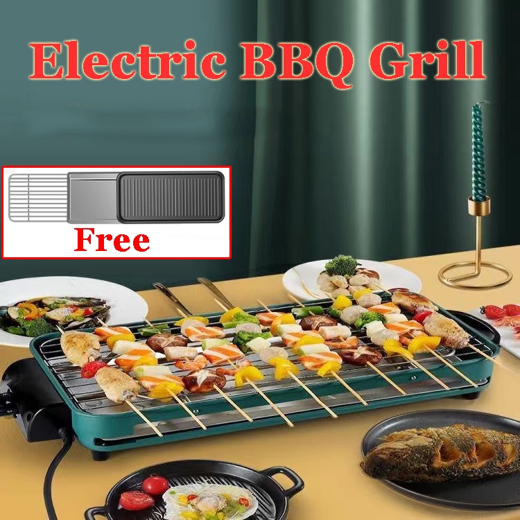 Smokeless Electric Barbeque Grill Pembakar Bbq Barbeque Grill Bakar Bbq