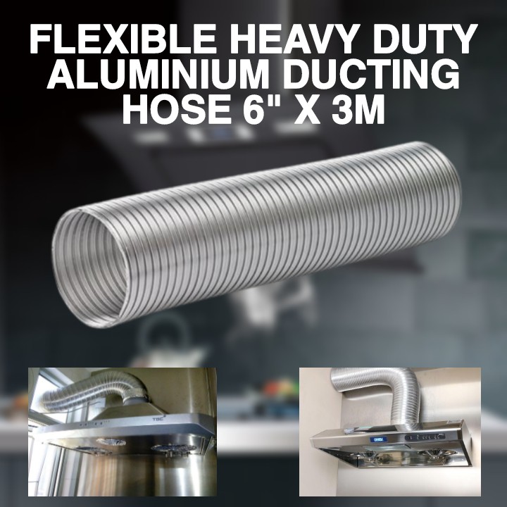 Flexible Aluminum Ducting Hose / Cooker Hood Ducting Hose / Exhaust Fan