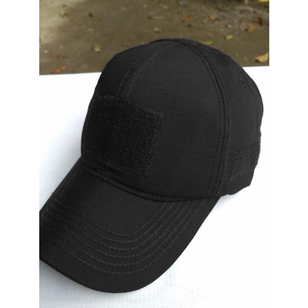 HITAM Velcro Army Tactical Hat l Patch l Tactical Hat l Blackhawk Hat ...