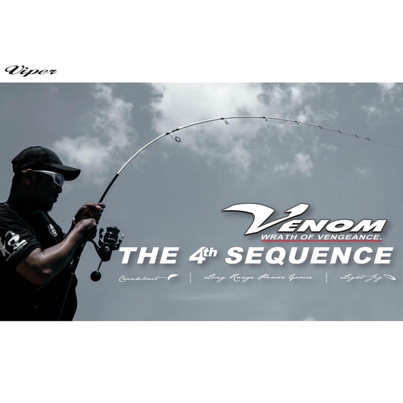 BUTT JOINT VIPER VENOM WRATH OF VENGEANCE FISHING ROD | Shopee Malaysia