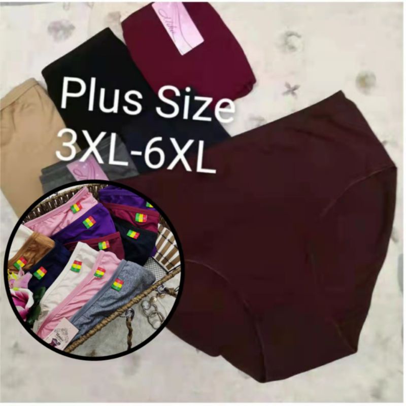 🇲🇾 Panties Plus Size🌟xl 6xl Seluar Dalam Wanita Women Panties Underwear