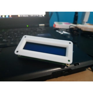 Lcd Frame 16x2 Bezel Case Casing Holder BOX Panel 16x2 i2c Arduino ...