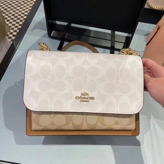 Cartera discount coach blanca