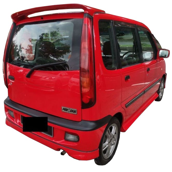Perodua Kenari 1999 Rear Bumper PP Plastic Malaysia (BUMPER BELAKANG ...