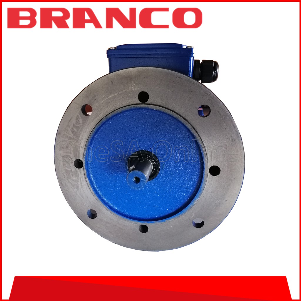 BRANCO BA-B5 SERIES 4P FLANGE MOUNT,0.5HP 0.37KW ALUMINIUM INDUCTION ...