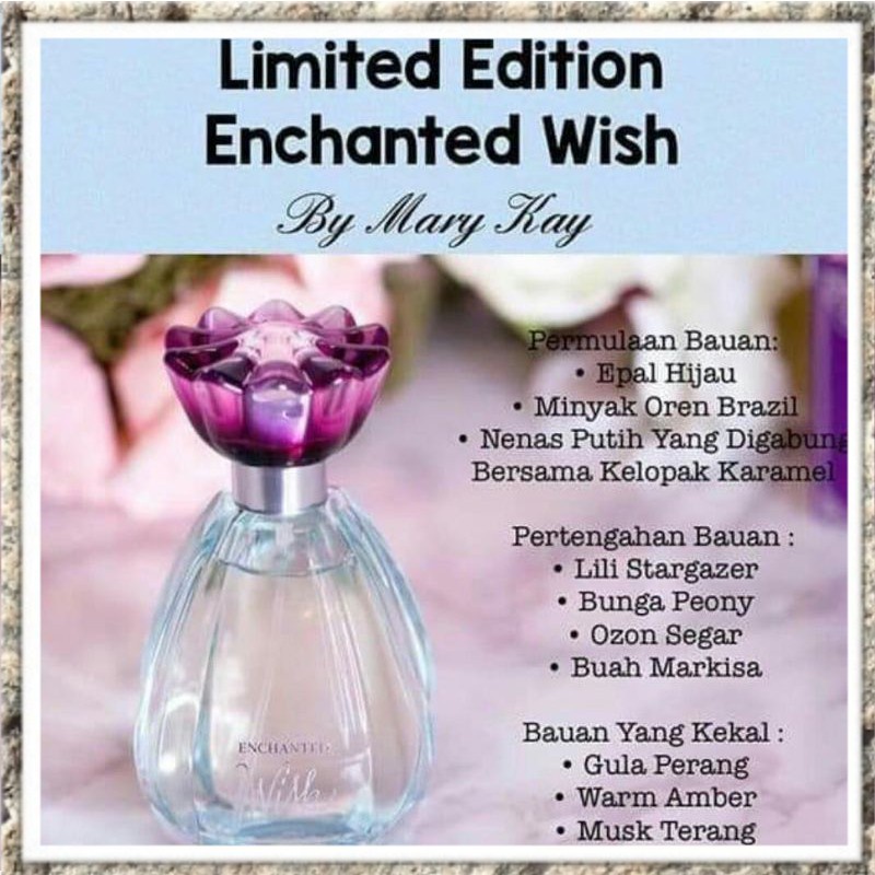 Enchanted wish best sale perfume mary kay