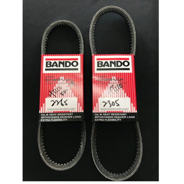 Kancil 660 850 Fan Belt & Air Con Belt BANDO Globelt 2265 2305 Shopee