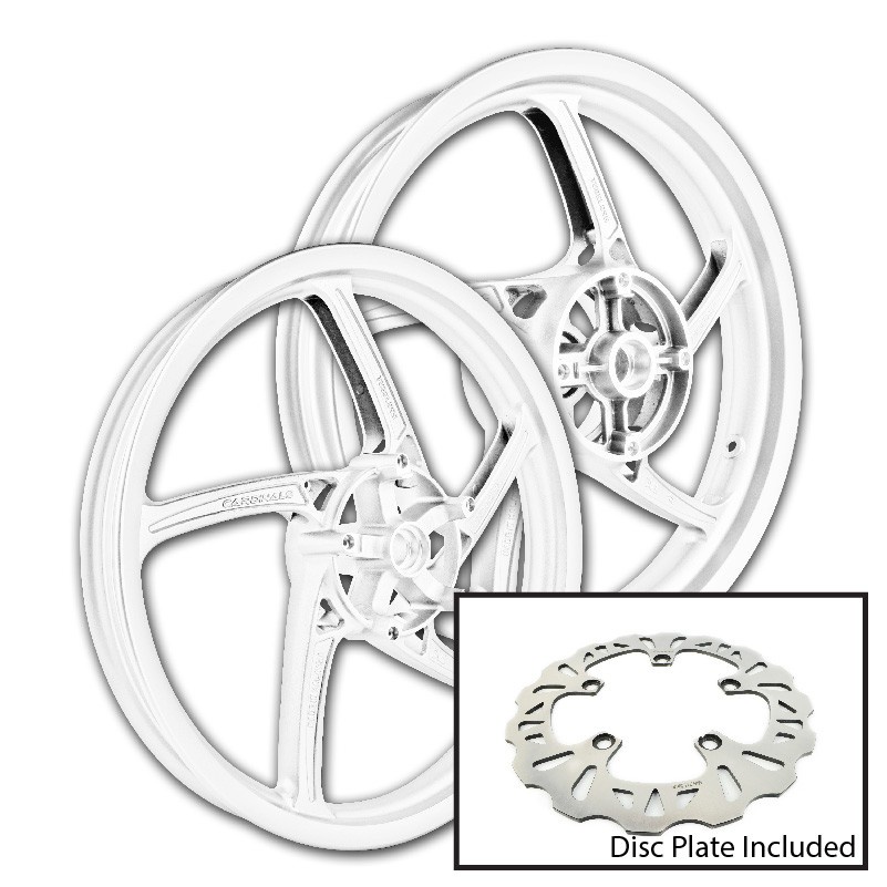 RS150 1.85 2.75 Sport Rim Cardinal Racing S5 White | Shopee Malaysia