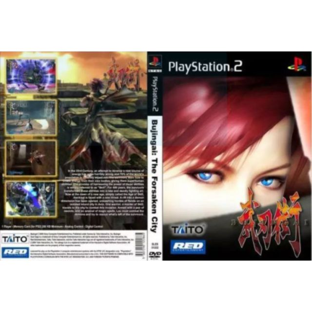 Jeu Bujingai Swordmaster PS2 Japonais NTSC-J Avec Notice - Bon état