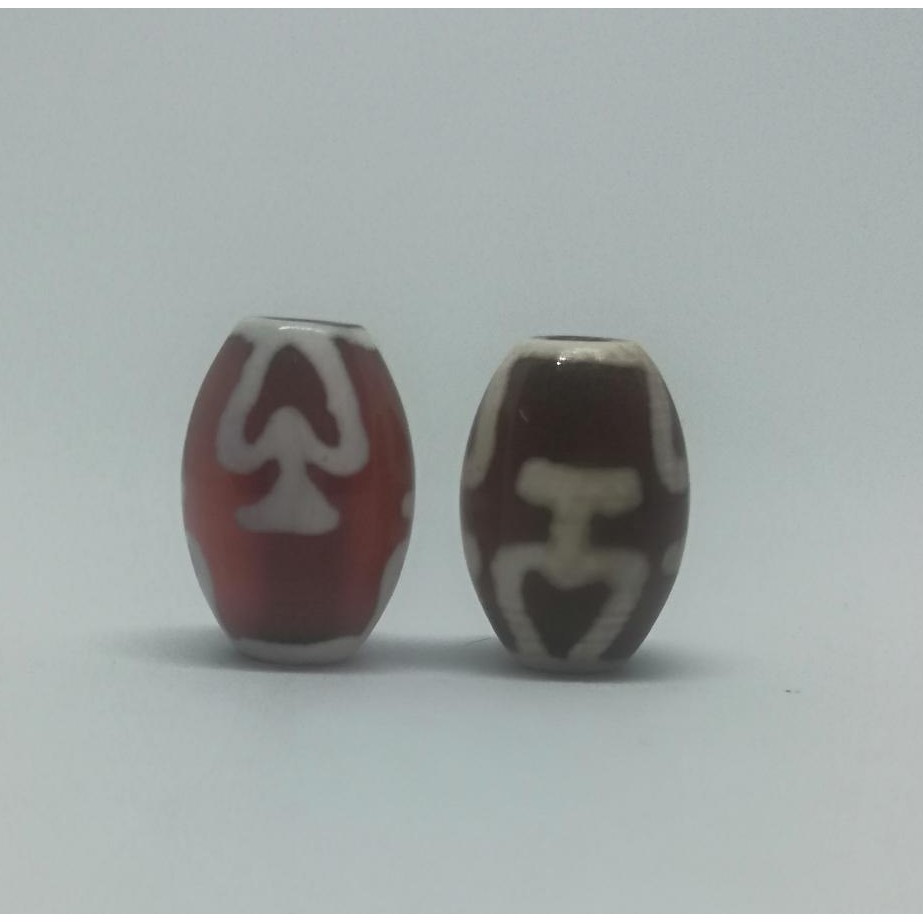 050 The Gzi Beads of Tibet【超希少品】西藏天珠本　！ Treasure Vase dZi Beads宝瓶天珠Tibet Natural Agate Tibetan Beads