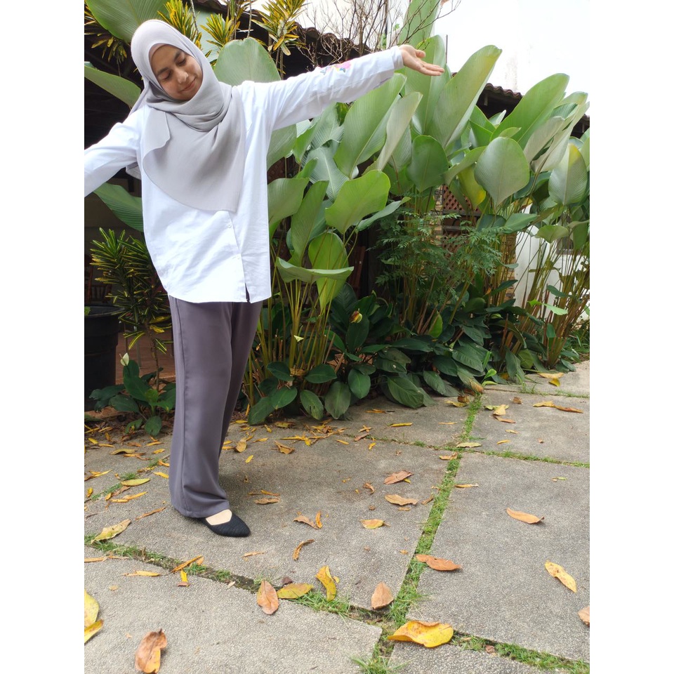 hijab fashion seluar palazzo