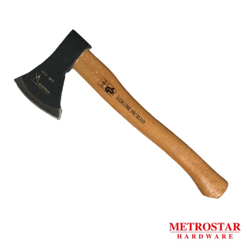 Heavy Duty Wood Handle Axe 600gm with Rubber Protect Cover the Sharpe ...