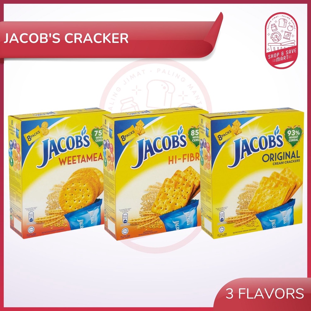 Jacob S Multipack Biscuit Crackers Packs Flavor Original Weetameal Hi Fibre