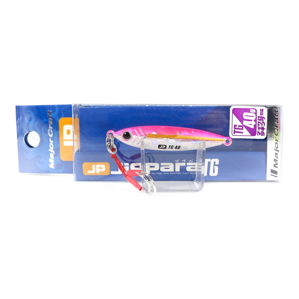 Major Craft Jigpara Tungsteno JPTG-50L – Esche Da 50g Per Predatori Marini (080) | Affonda Veloce, Recupero Preciso