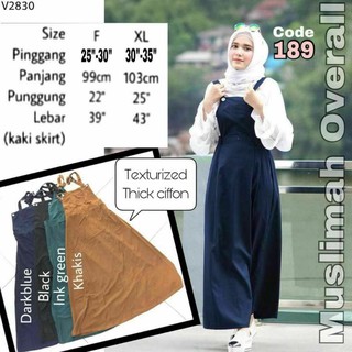 Jumpsuit skirt outlet muslimah