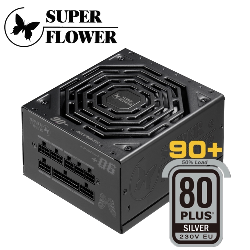 Super Flower Silver ECO 600W 80 Plus Silver Power Supply (SF-600P14MS ...