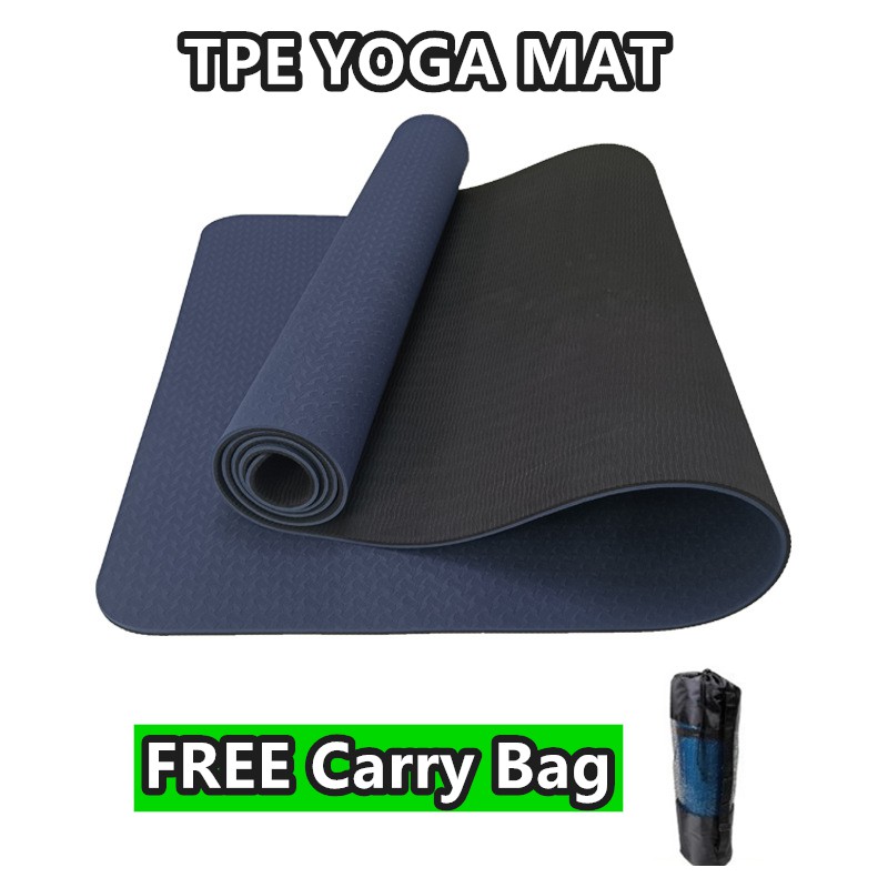 High Quality Yoga Mat EXTRA THICK 8MM NBR Non-Slip Mat (PINK