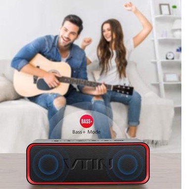 Vtin portable bluetooth store speaker with ipx6