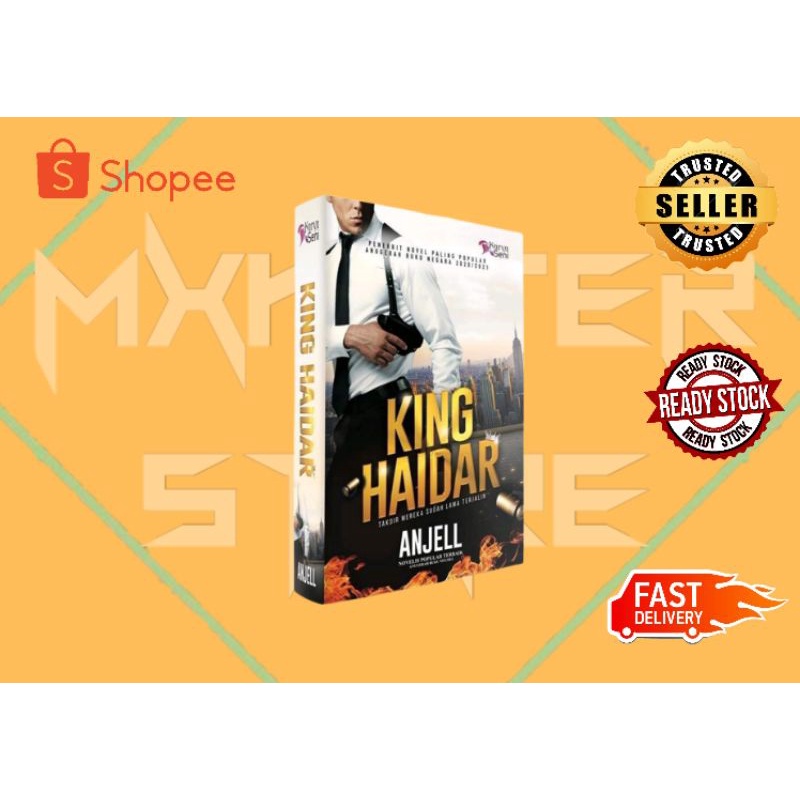 NOVEL BEST SELLER 🔥 KING HAIDAR (ANJELL) Shopee Malaysia