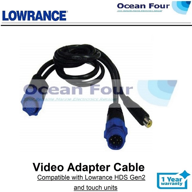 Lowrance Video Adapter Cable (HDS) Shopee Malaysia