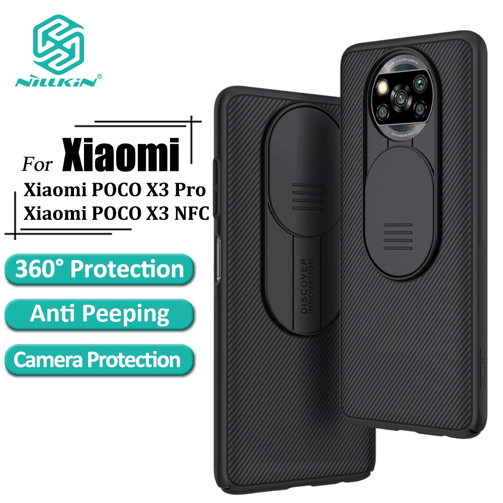 Nillkin Luxury Hard PC Phone Case For Xiaomi POCO X3 Pro / X3 NFC ...