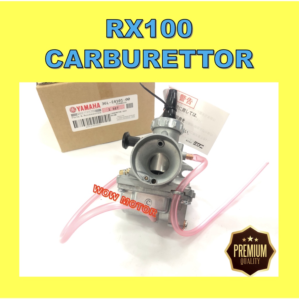 RX100 CARBURATOR ASSY RX100 CARB RX100 KARBETA YAMAHA RX100 KARBURETA ...