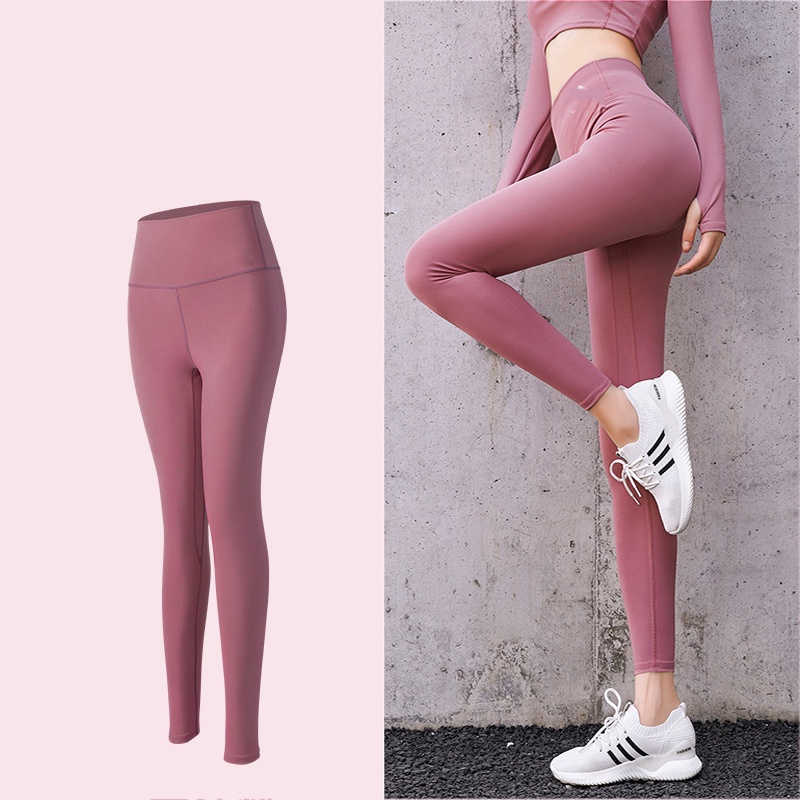 Women Sport Pants Leggings Quick drying Breathable Sports Running Training Yoga Pants Shopee Malaysia