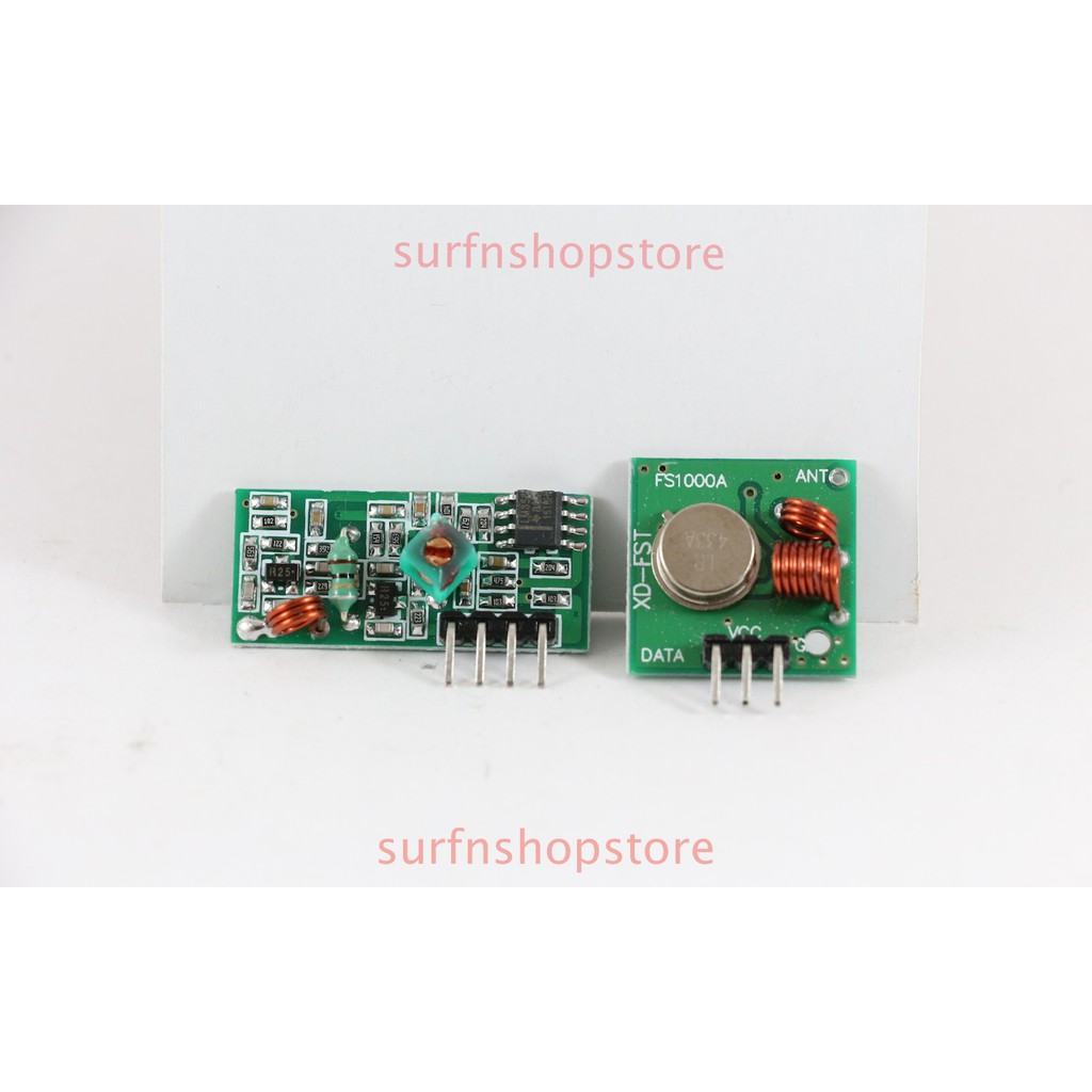 Arduino 433 MHz Remote Control RF Wireless Transmitter Receiver Module ...