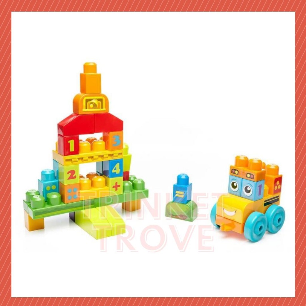 Mega Bloks 123 Counting Bus 45pcs Shopee Malaysia