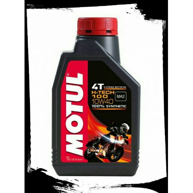 MOTUL 4T H-TECH 100 10W40 100%/ FULLY-SYNTHETIC ( original