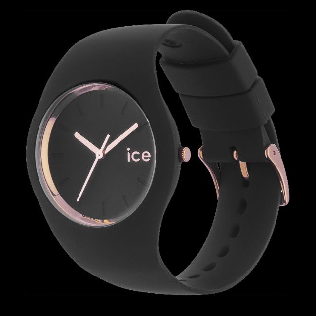 Ice watch glam black rose gold hotsell