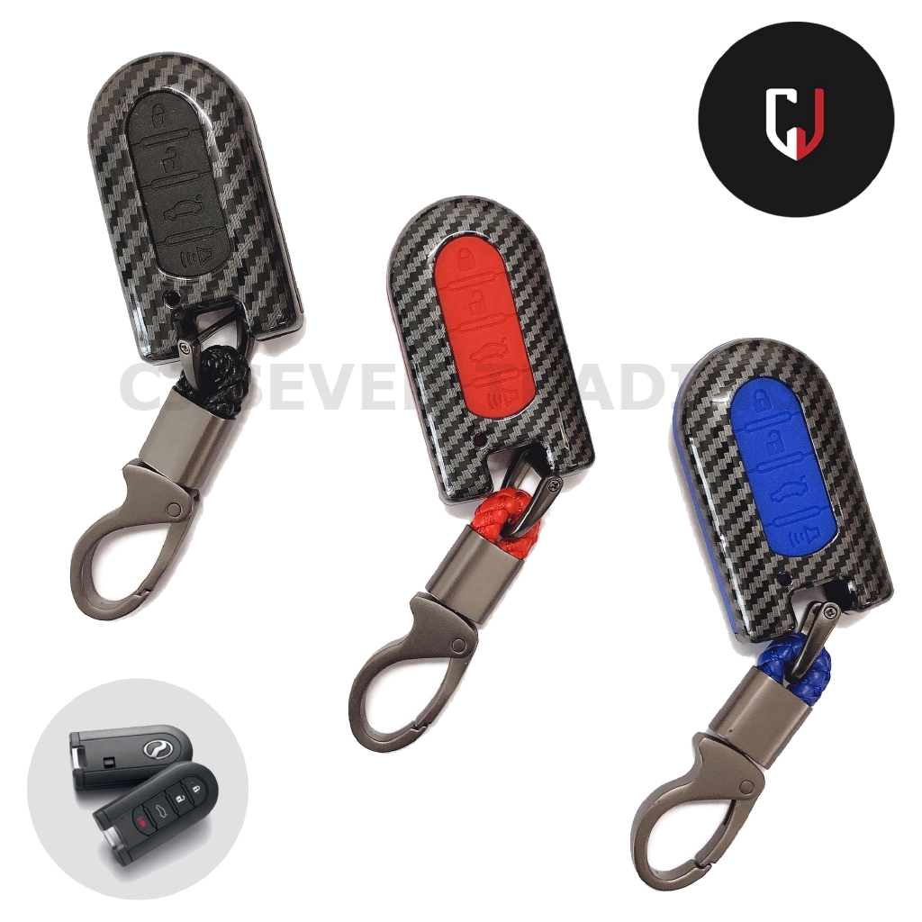 Perodua Bezza / Myvi / Aruz Keyless Remote Carbon Fibre Hard Case