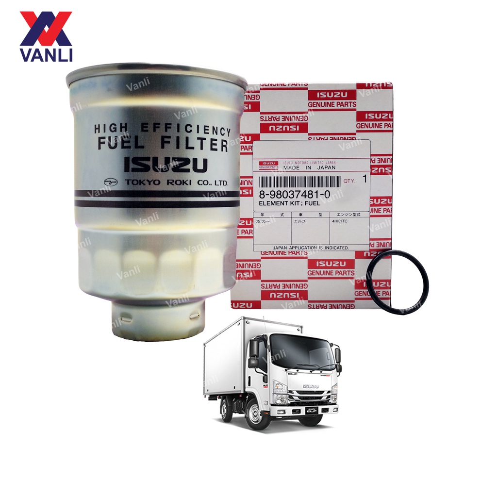 Isuzu Fuel Filter for Isuzu NLR Pro (NLR55) 89803 74810 Shopee Malaysia