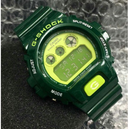 Premium Quality G SHOCK DW6900 GREEN HULK CC3 DIGITAL WATCH