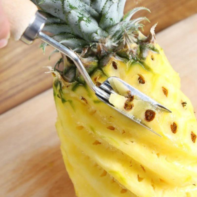 Pineapple Peeler Kitchen Stainless Steel Core Remover Cutting V Type