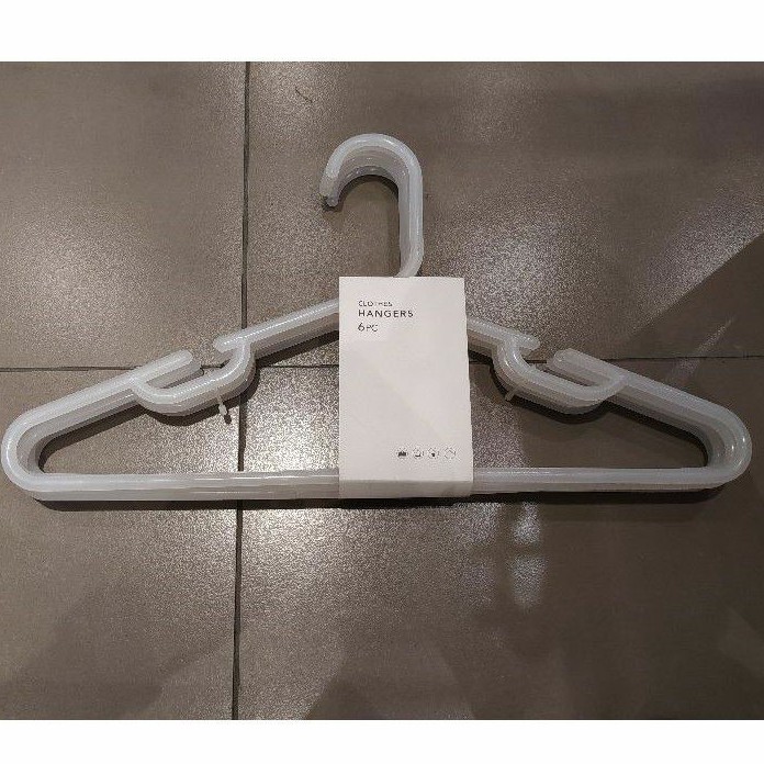 Miniso Clothes Hanger (6 Pack) Shopee Malaysia