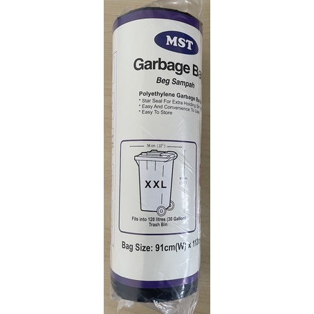 Garbage Bag S M L Xl Xxl Plastik Beg Sampah S M L Xl Xxl Trash Bag Bag Tong Sampah