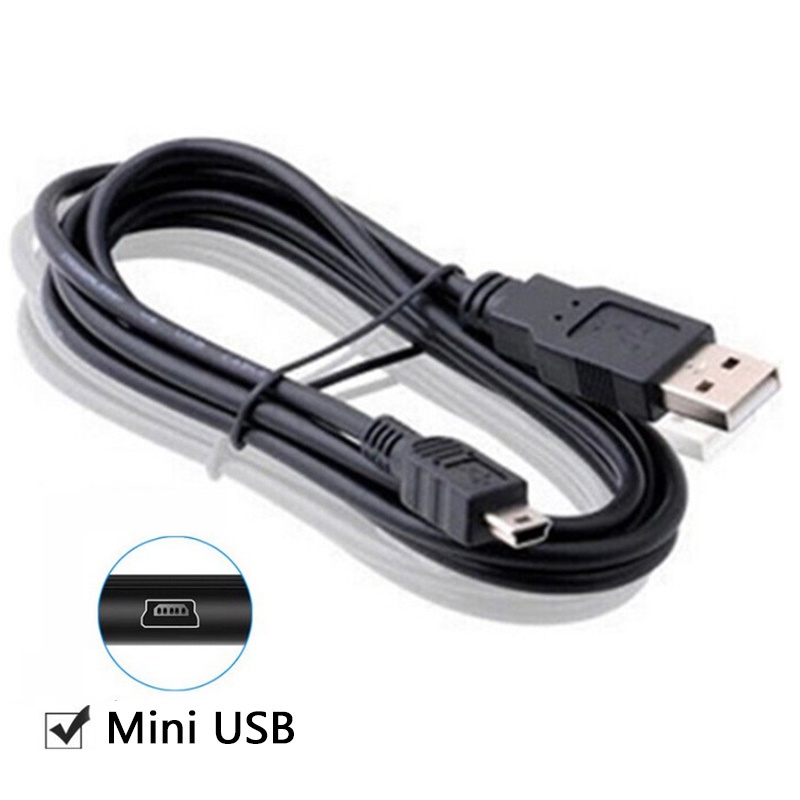 【Fast Delivery】Mini USB Cable 0.5M 1M 1.5M 2M 3M Mini USB Charger Data ...