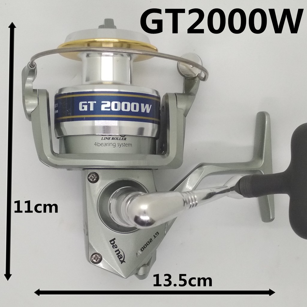 BANAX GT 2000W/3000W/4000W/5000W FISHING REEL mesin mancing